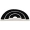 New 36 Slot 3 Tier Black/White Ring Display Foam Jewelry Stand